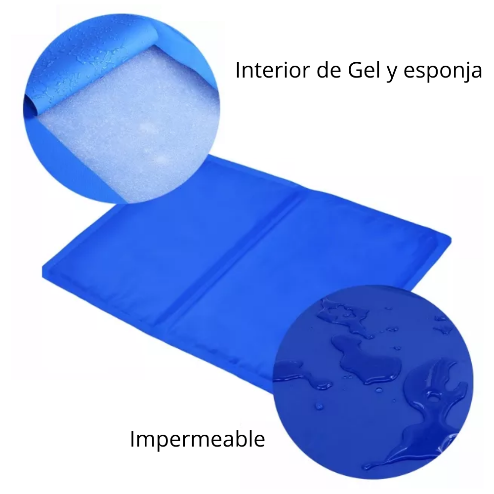 Tapete Enfriador Refrescante Con Gel Para Perro 40cm X 50cm