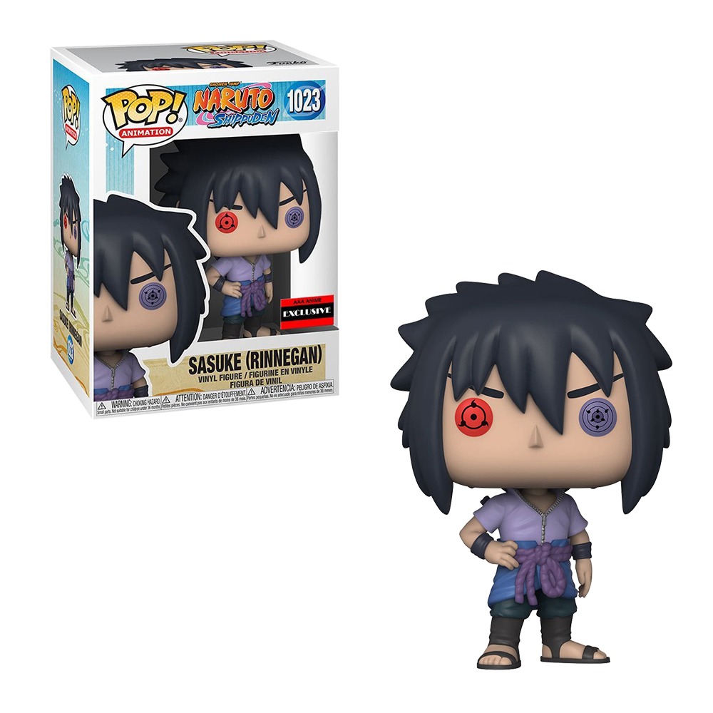 Funko Pop Naruto Shippuden Sasuke (Rinnegan) #1023 AAA Anime Exclusive