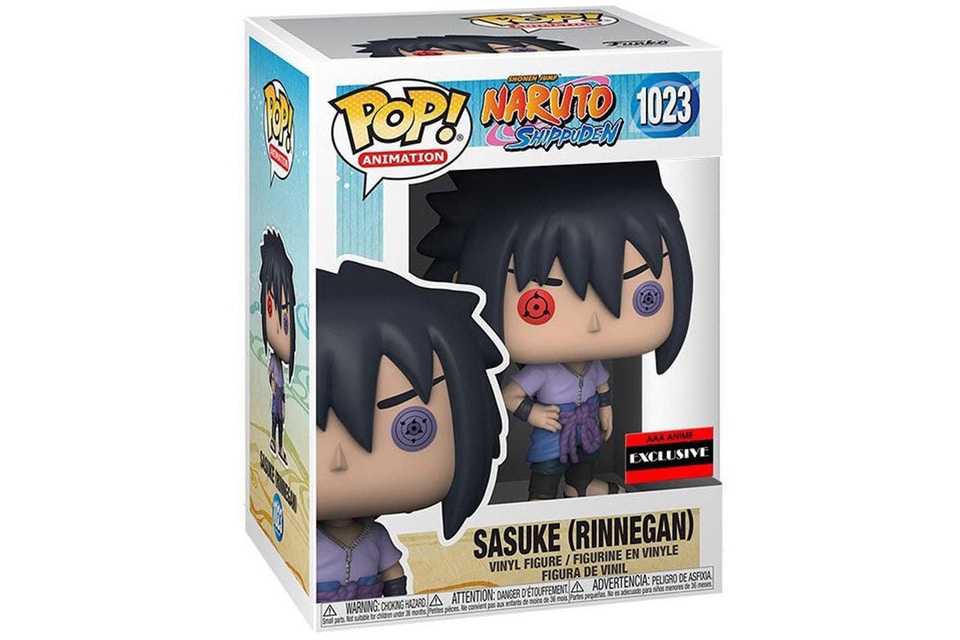 Funko Pop Naruto Shippuden Sasuke (Rinnegan) #1023 AAA Anime Exclusive