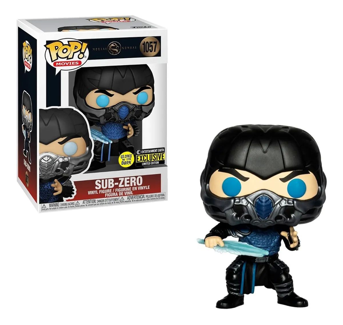 Funko Pop Sub Zero Glows In The Dark # 1057 Exclusive