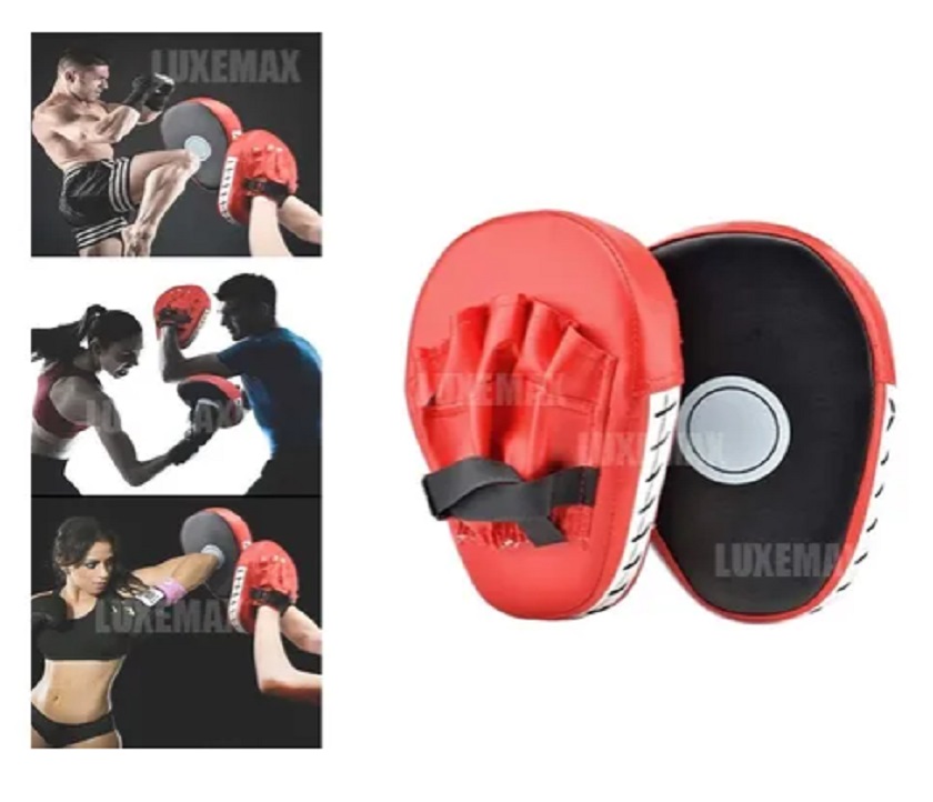 Par De Manoplas Para Boxeo y Artes Marciales Rojas