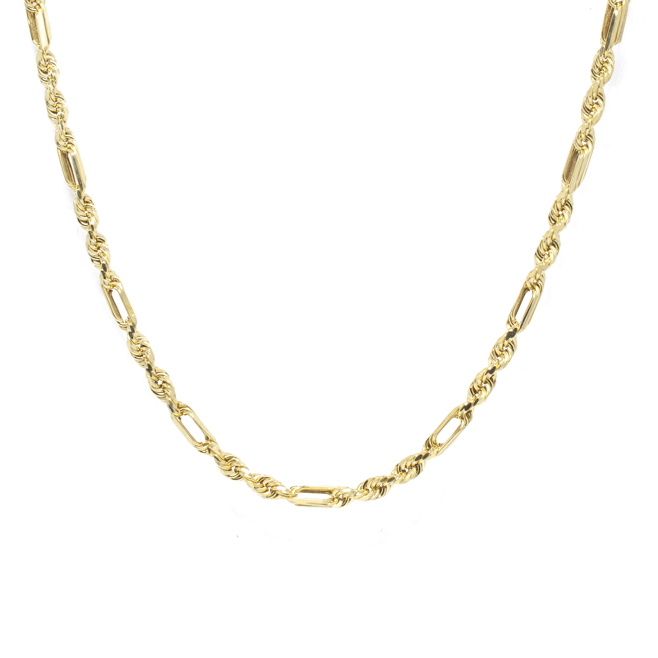 Cadena Torsal Oro Italiano 10 Kilates. 