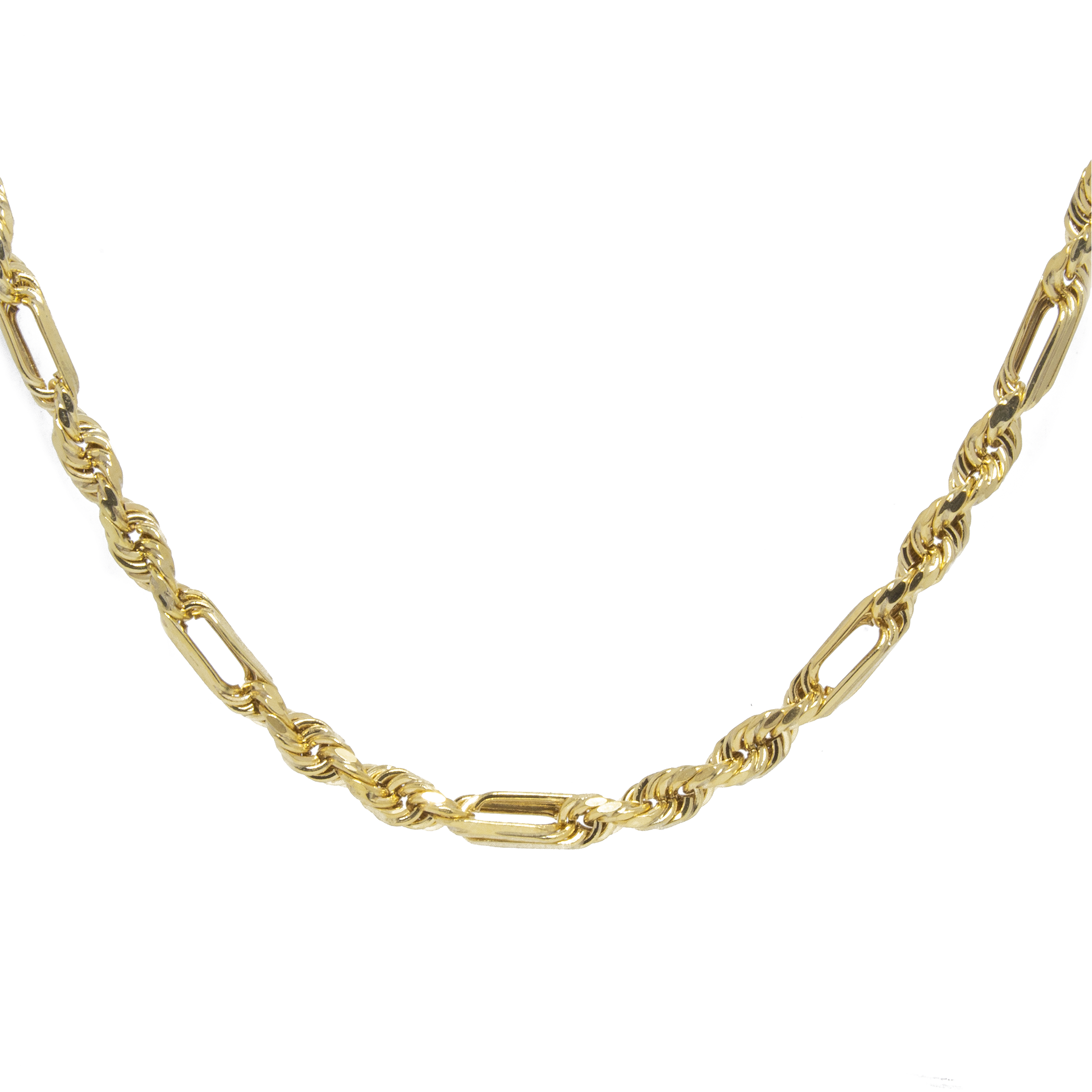 Cadena Torsal Oro Italiano 10 Kilates. 