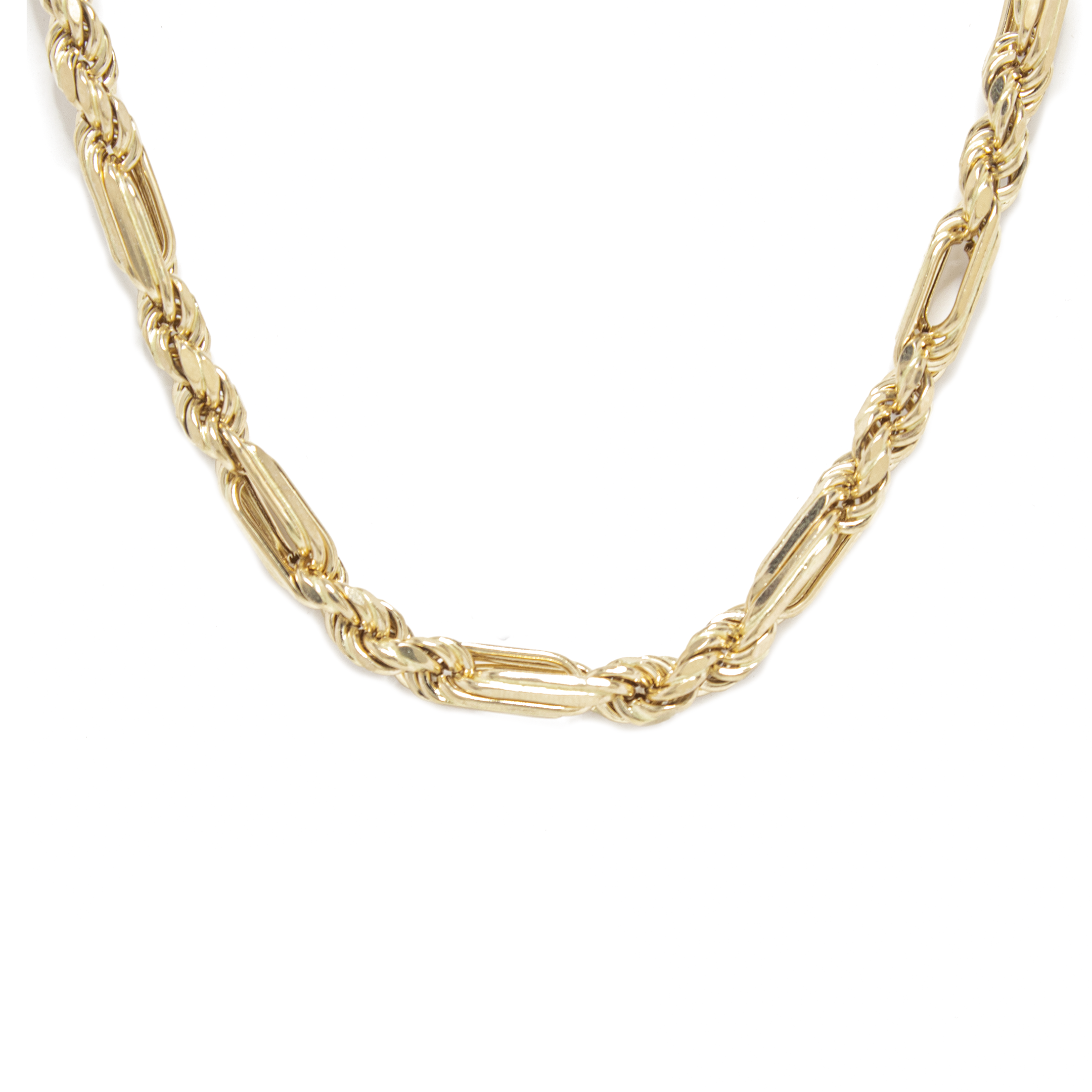 Cadena Torsal Oro Italiano 10 Kilates. 