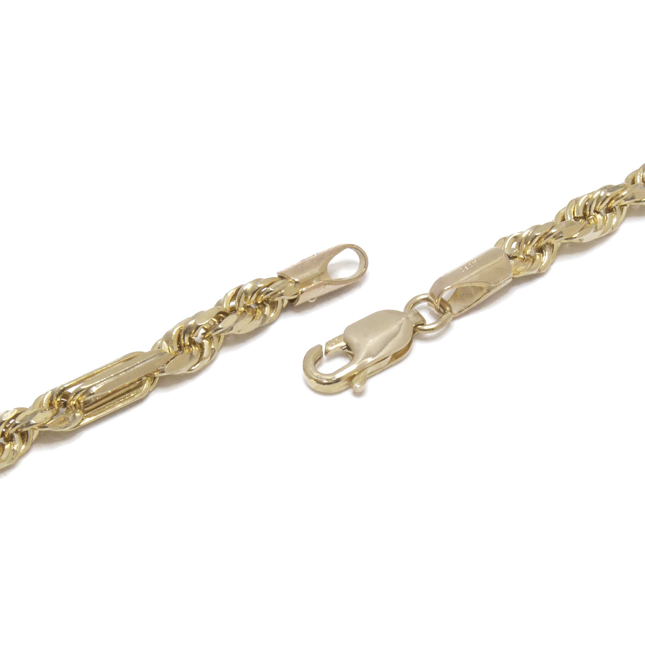 Cadena Torsal Oro Italiano 10 Kilates. 