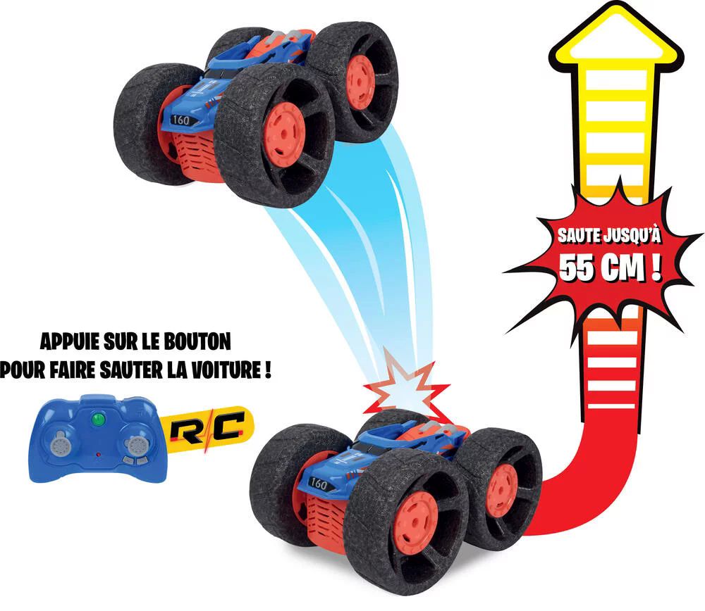 Air Hogs Super Soft Auto Radio Control Jump Fury Spin Master