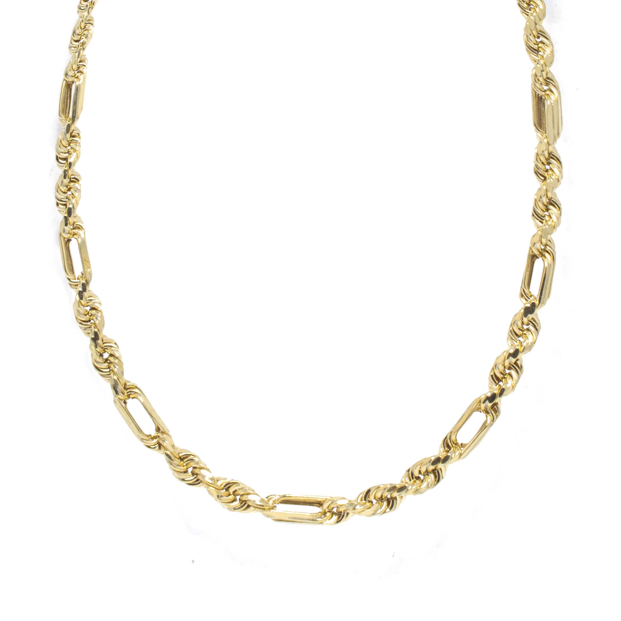 Cadena Torsal Oro Italiano 10 Kilates. 