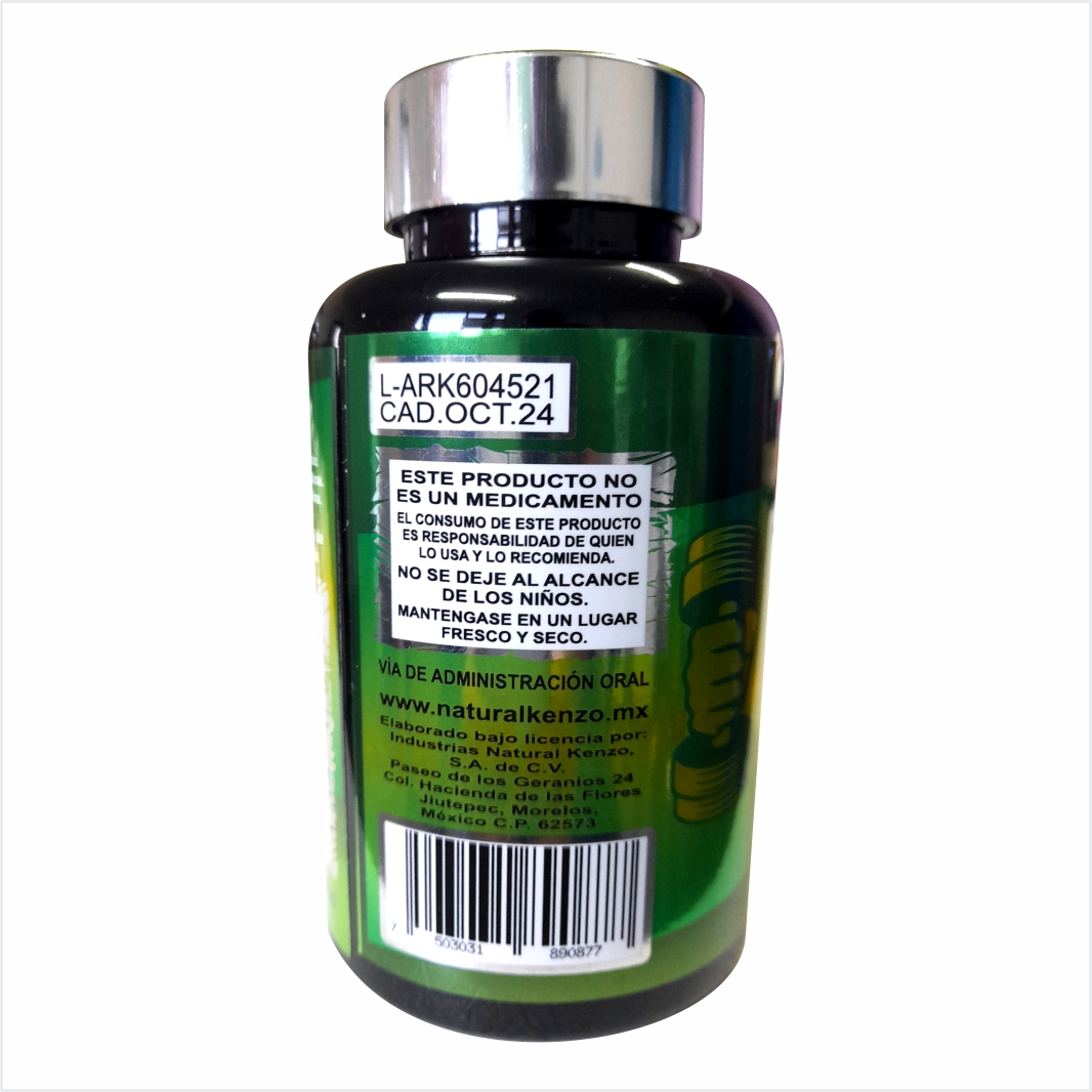 L - Arginina 60 capsulas 1000mg | Kenzo | Aminoácido | Ayuda a mejorar la circulación