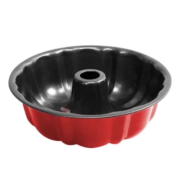 Molde Rosca Panque Pan Antiadherente Acero Inoxidable Horno