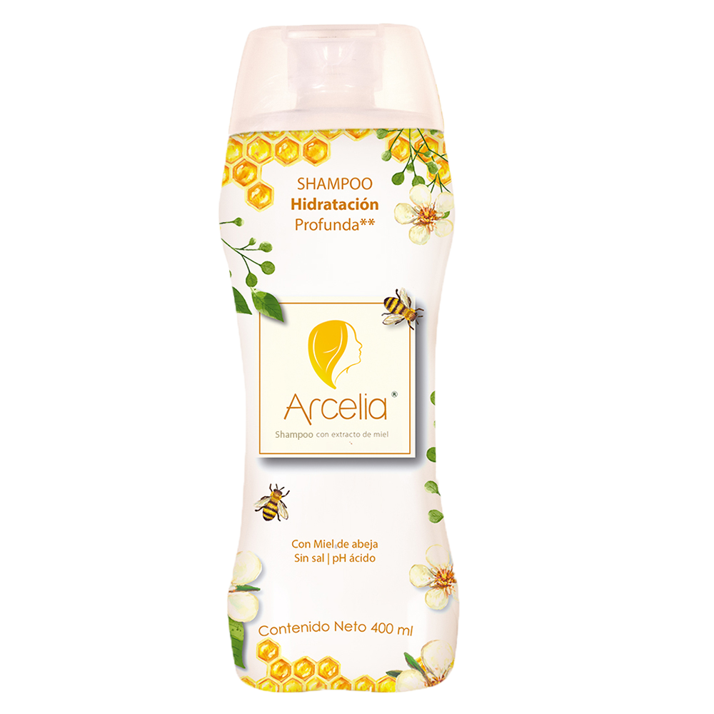 SHAMPOO CON MIEL DE ABEJA HIDRATACIÓN PROFUNDA