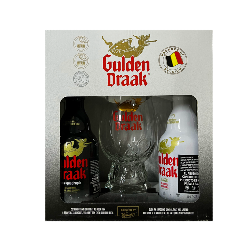  Duo Pack Cerveza Gulden Draak con Copa