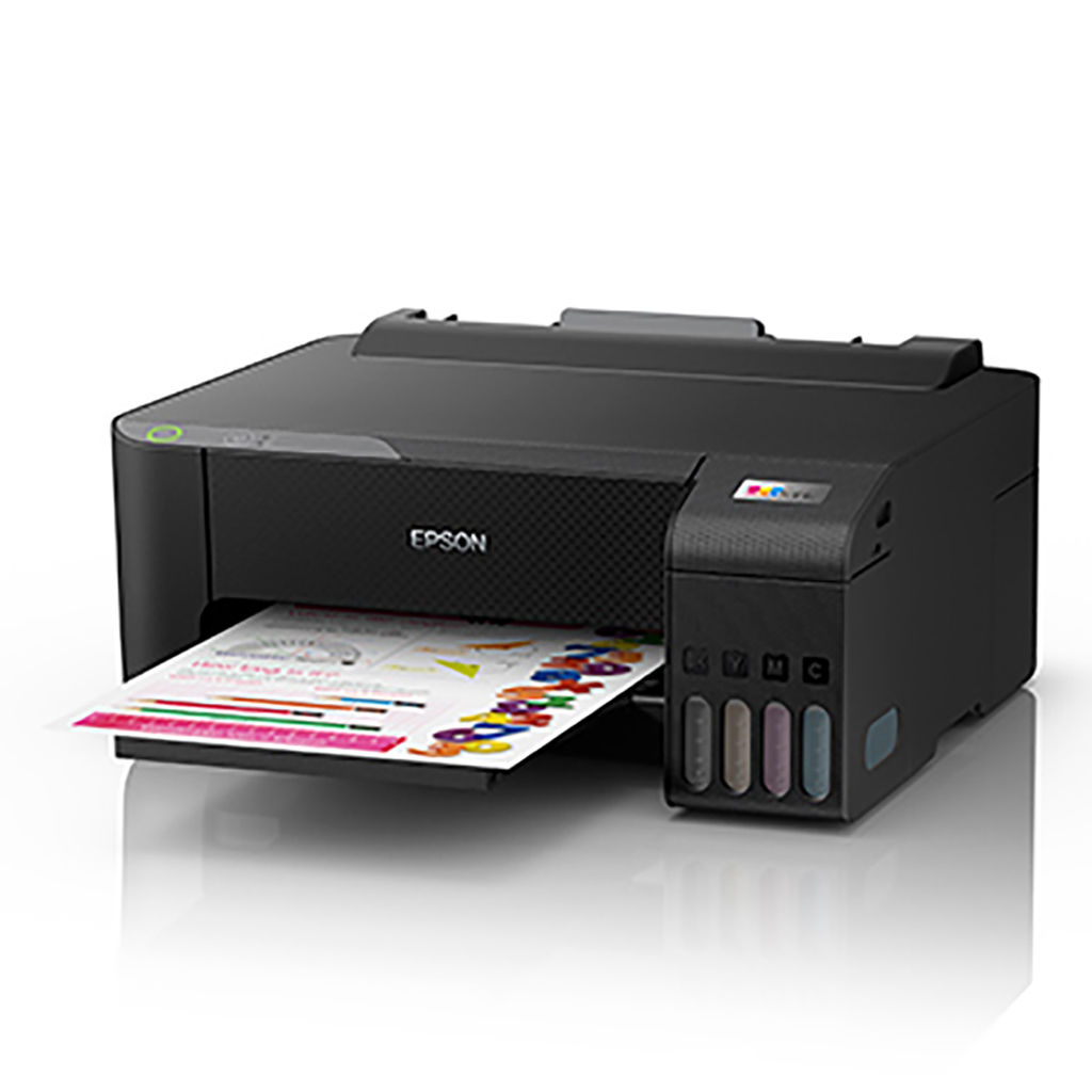 Impresora a Color Epson EcoTank L1210 Conexión USB Inyección de Tinta 110V Negra