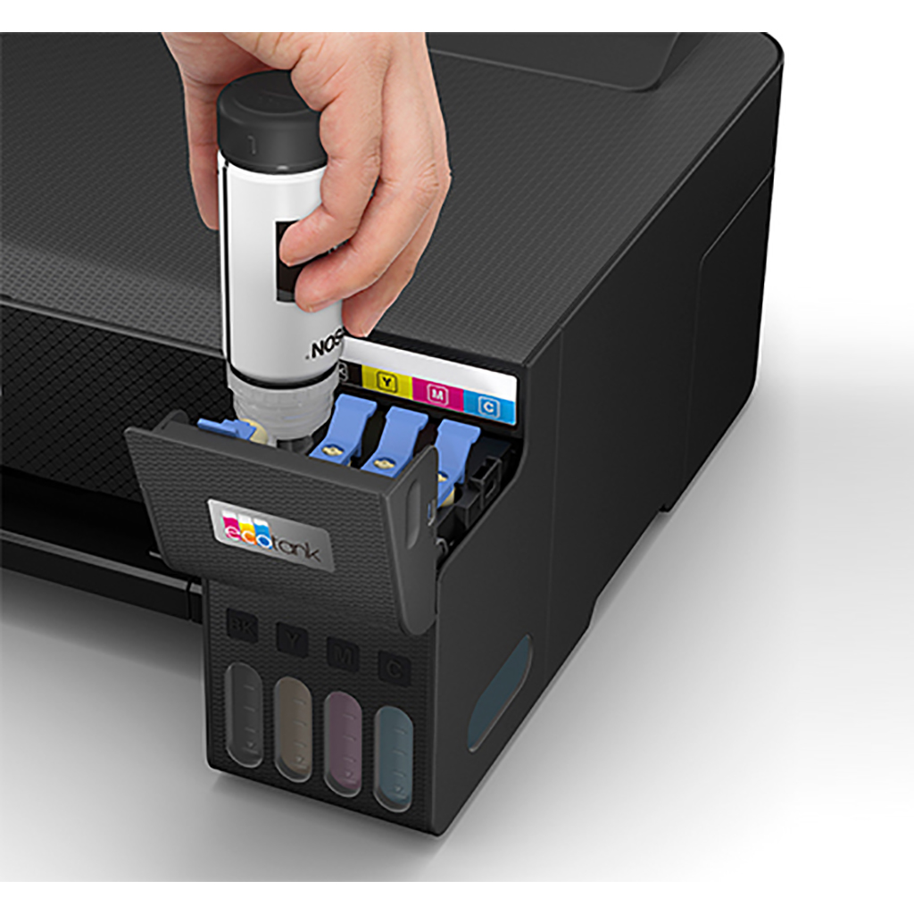 Impresora a Color Epson EcoTank L1210 Conexión USB Inyección de Tinta 110V Negra