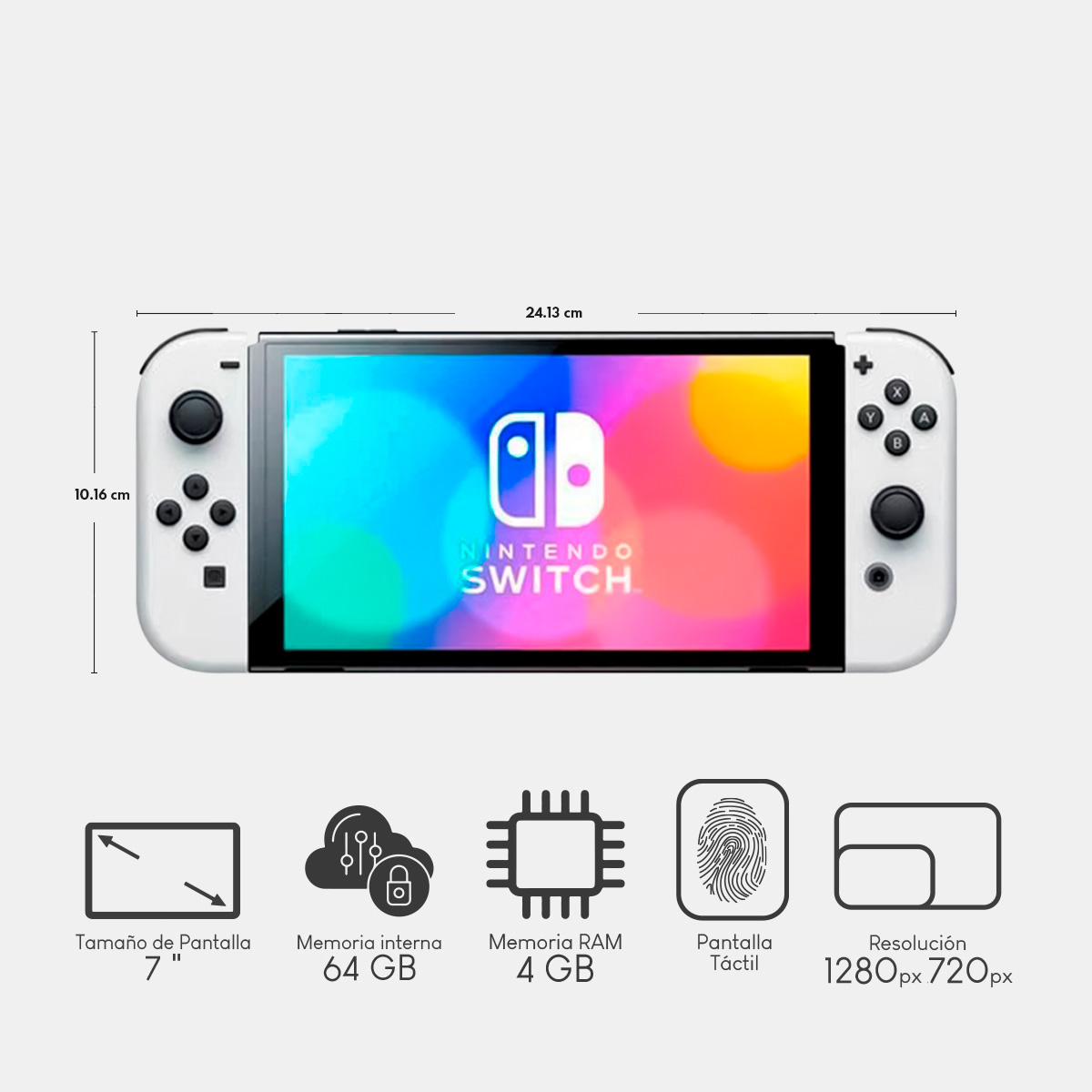 Consola Nintendo Switch OLED 64GB + Micro SD Nintendo