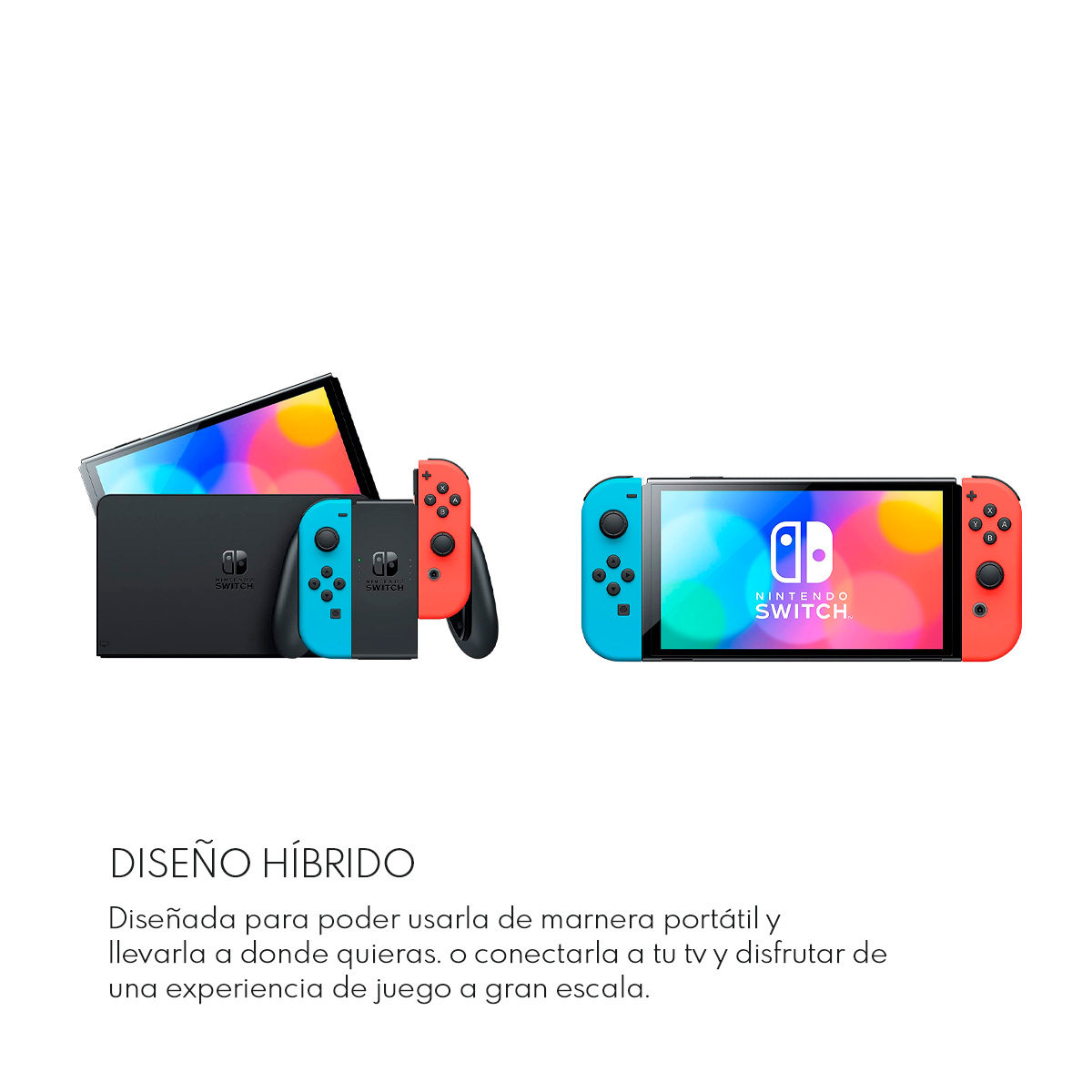 Consola Nintendo Switch OLED 64GB + Micro SD Regalo