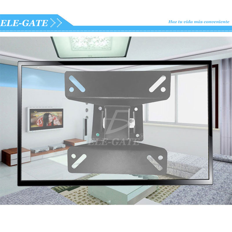 Soporte 180 Grados Para Pared Para Tv/Monitor 14-24 Pulgadas Ele-Gate HOLD28 Color Negro