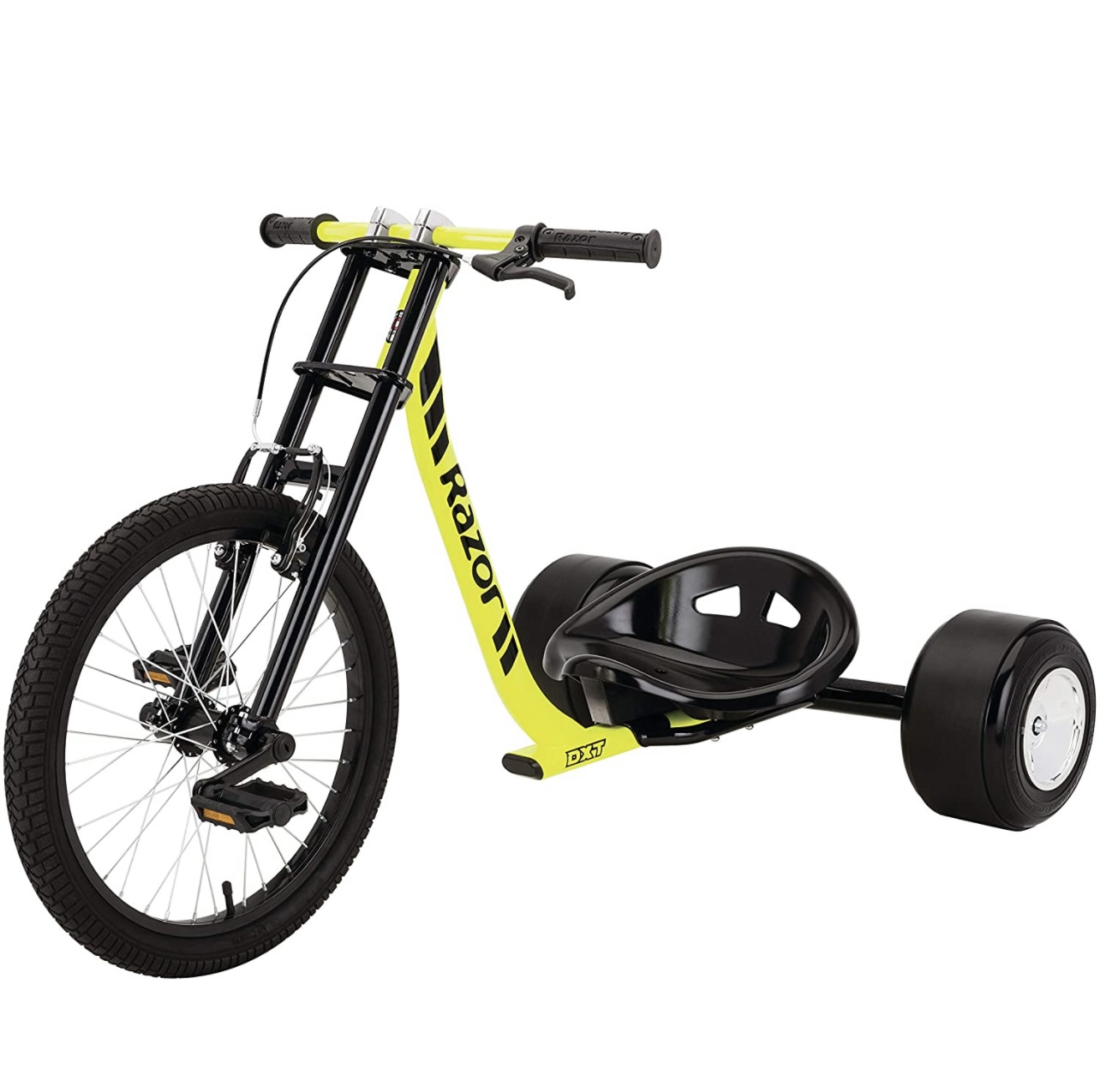 Razor Dxt Drift Trike Triciclo Amarillo Adultos, Jóvenes