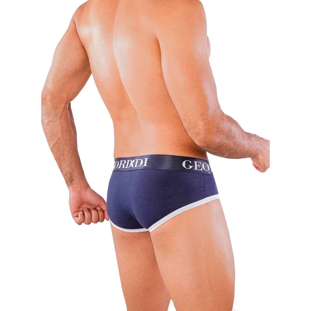 Calzoncillos Tipo Brief Para Hombre, Pack de Trusas Tipo Brief Para Hombres, Set de 3 Piezas Calzoncillos Trusa Brief, Tripack de Boxer Tipo Brief Negro, Azul y Blanco