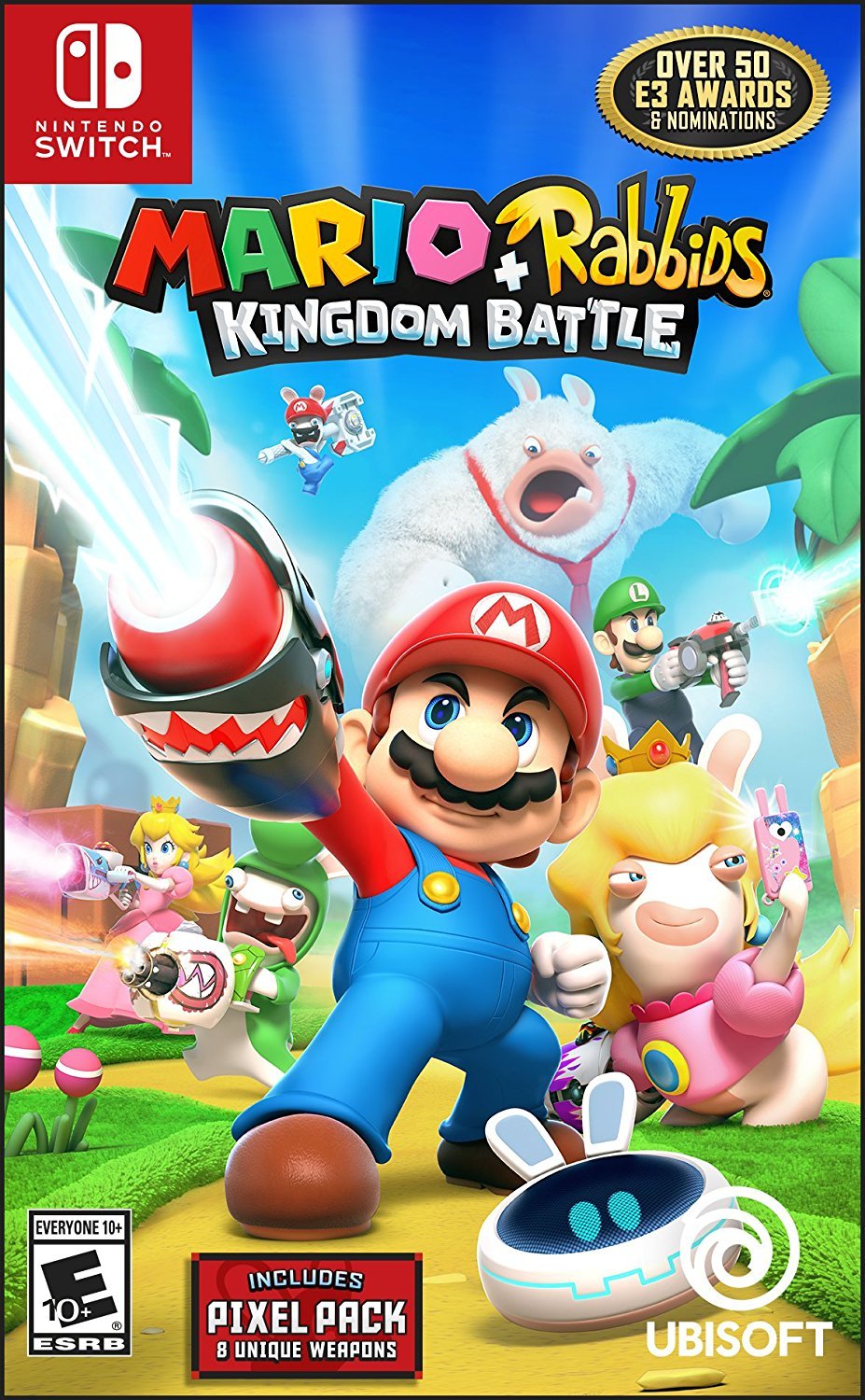 Mario + Rabbids Kingdom Battle + Sonic Mania - Nintendo Switch
