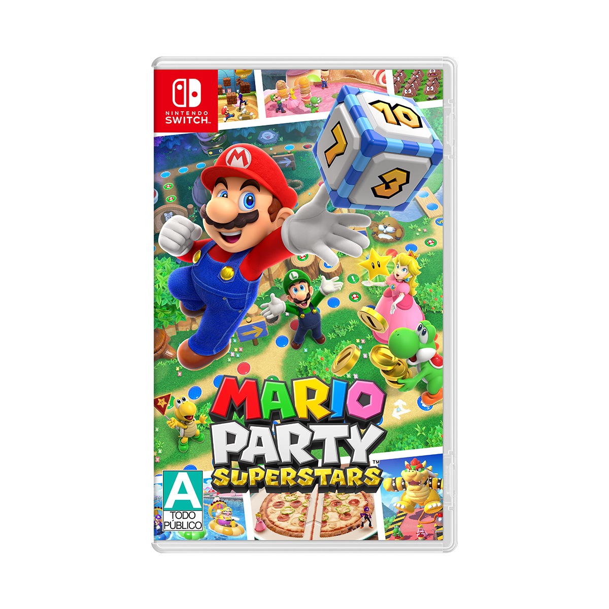 Videojuego NSW Mario party Superstars