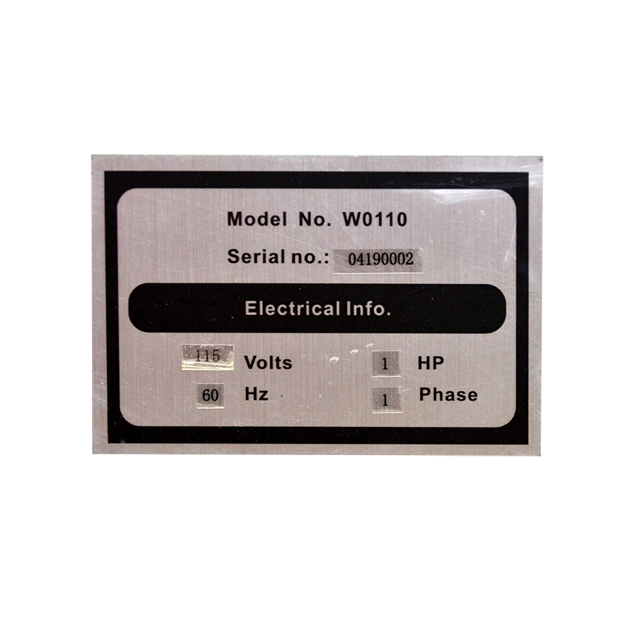 Canteadora Banco Abierto 6" 1 Hp 3 Navajas 110 Volts California Machinery Calm0110W