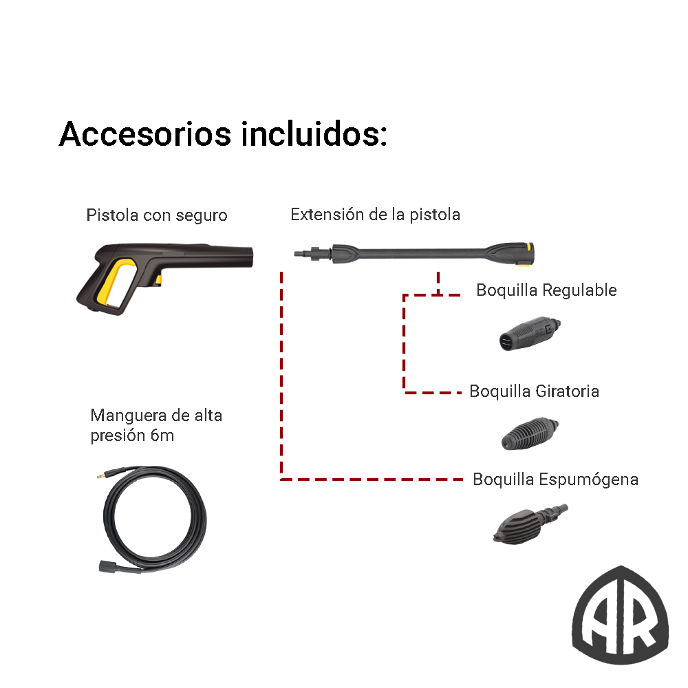 Pistola Para Hidrolavadora Black Decker Pw1400 Repuesto