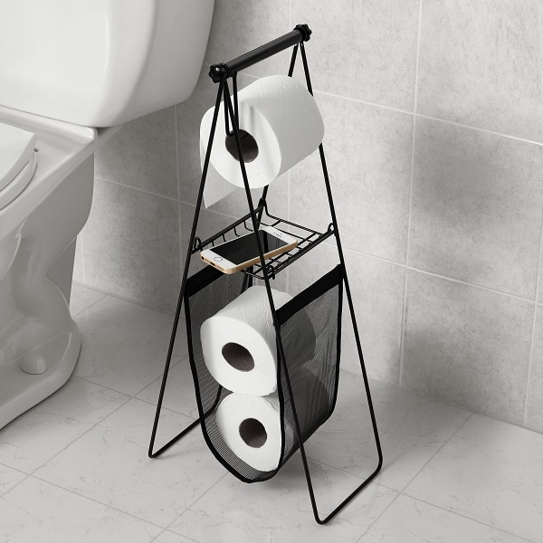 Porta Rollos Black 19432 Betterware