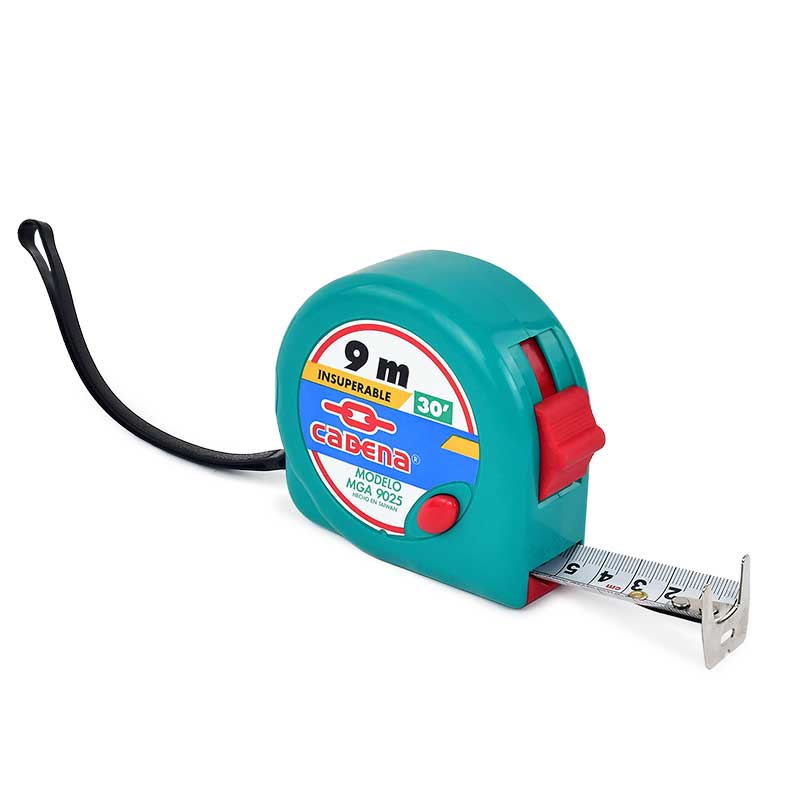 FLEXÓMETRO CADENA INSUPERABLE MGA 9025 DE 9 METROS