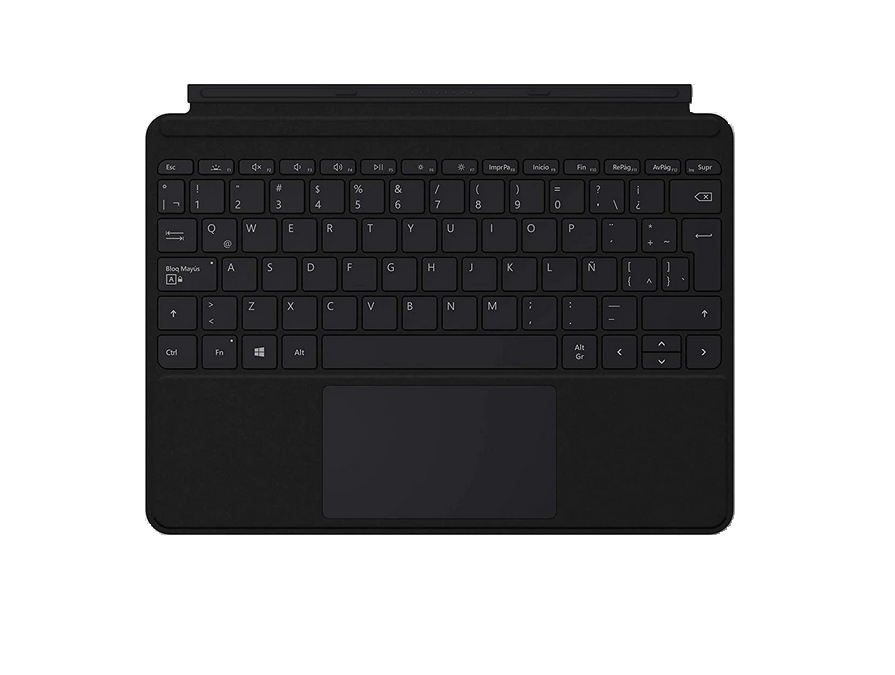 Microsoft Surface GO Type Cover - Funda con teclado en español, negro (para Surface GO)