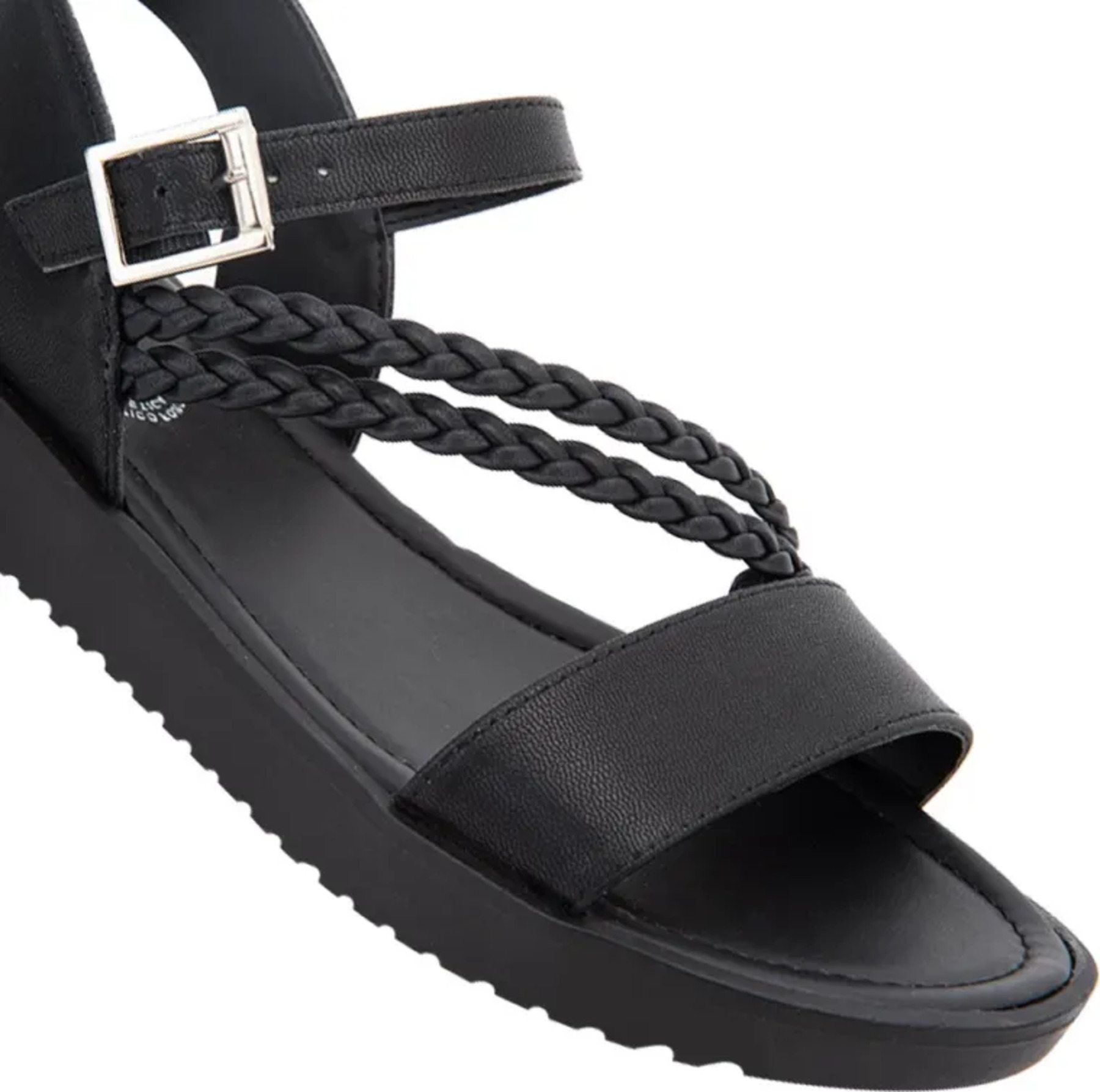 Kit 2 Pares De Sandalia Casual Para Mujer Color Negro/Nude Vi Line 6000 1033943