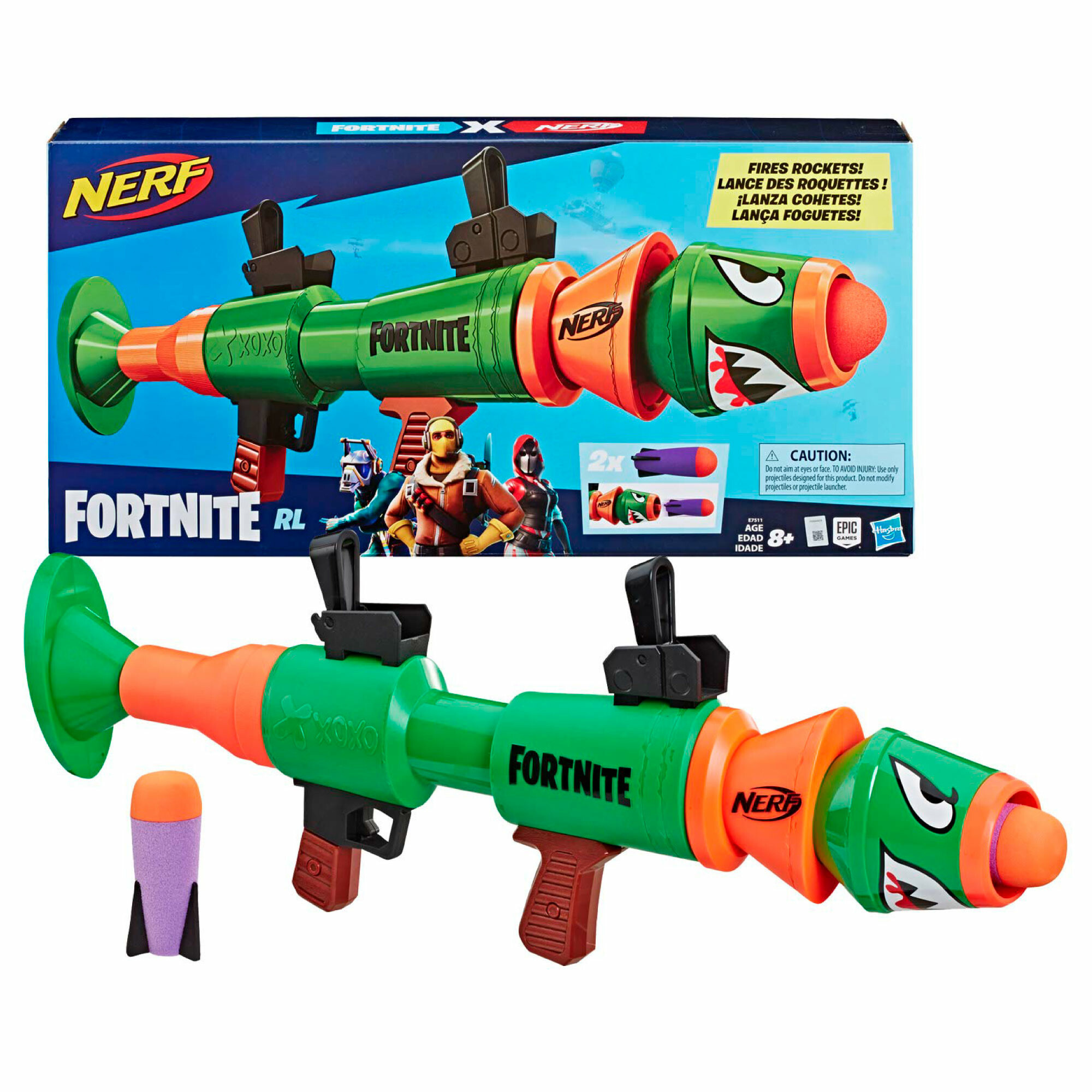 Lanzacohetes nerf outlet