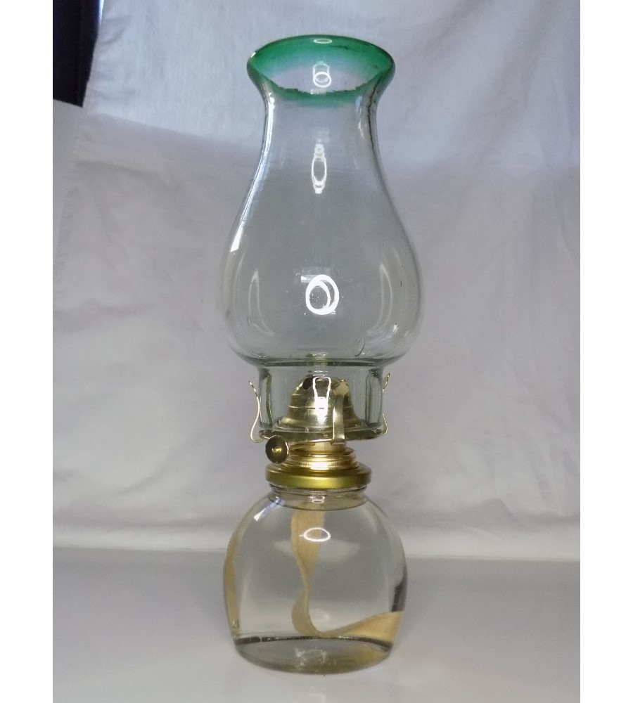 Quinqué Lámpara Clásica de Aceite O Petróleo Modelo Bohemia