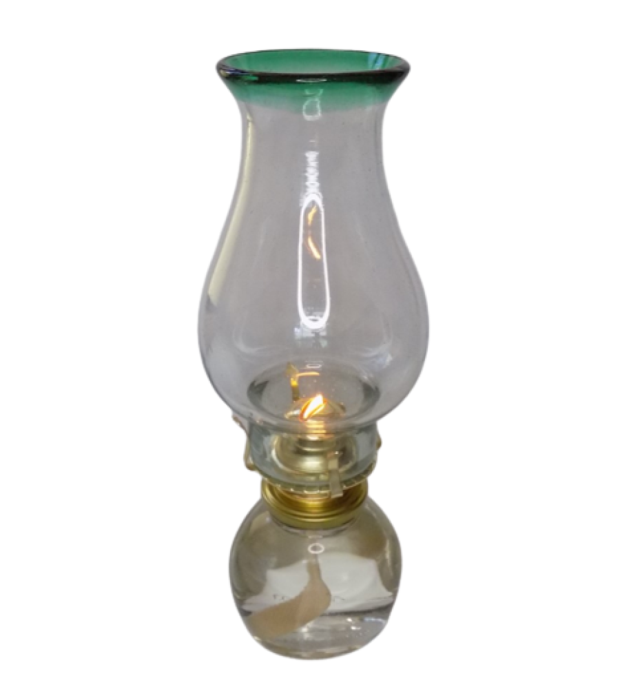 Quinqué Lámpara Clásica de Aceite O Petróleo Modelo Bohemia