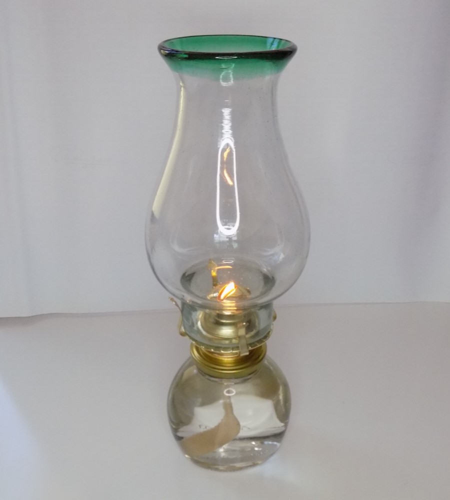 Quinqué Lámpara Clásica de Aceite O Petróleo Modelo Bohemia