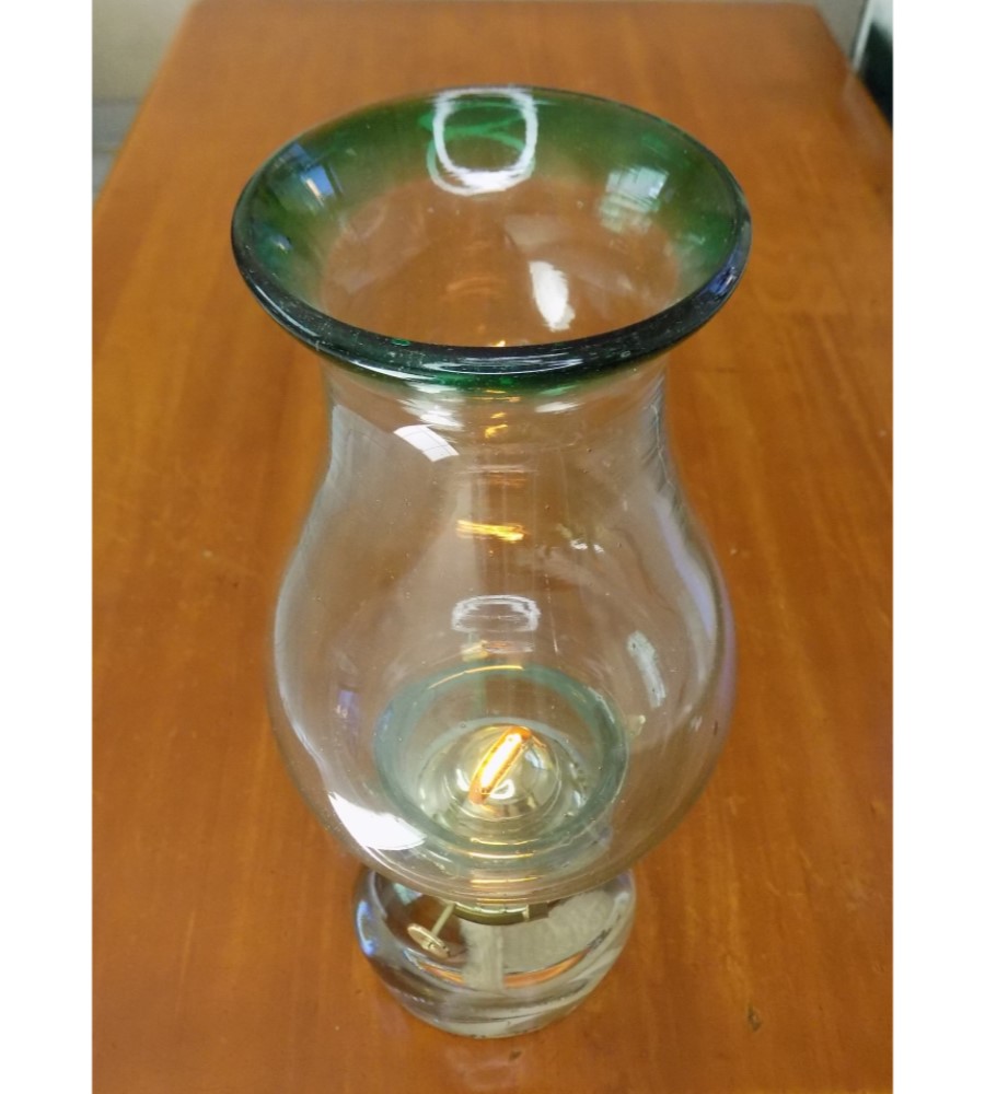 Quinqué Lámpara Clásica de Aceite O Petróleo Modelo Bohemia