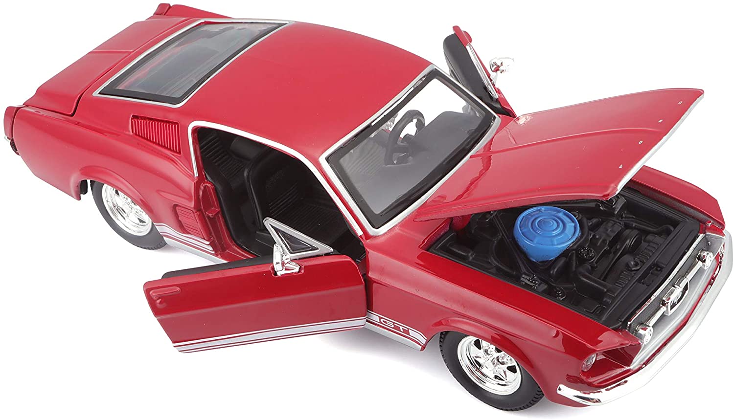 1967 Ford Mustang Gt Maisto 1:24 Edición Especial