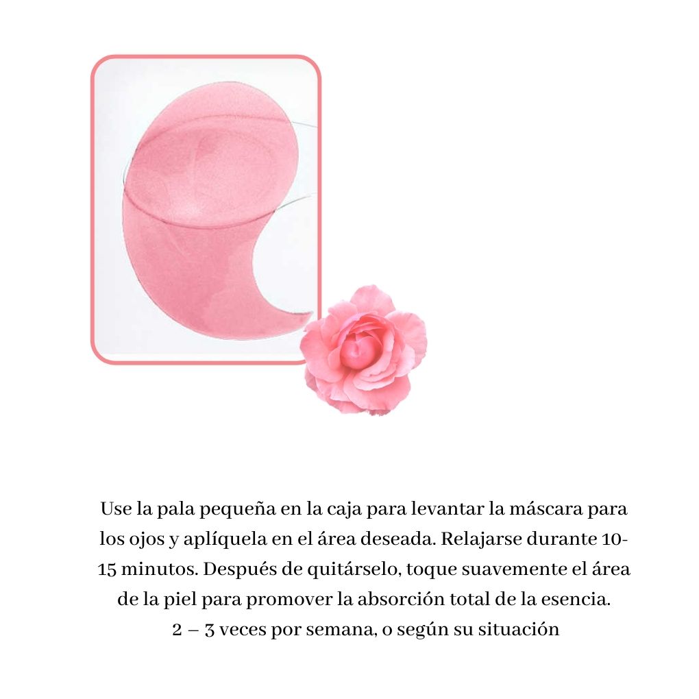 Kit Cuidado Facial Lanbena Parches + Mascarillas Antiarrugas Blanquea Reafirma + Acido Hialuronico