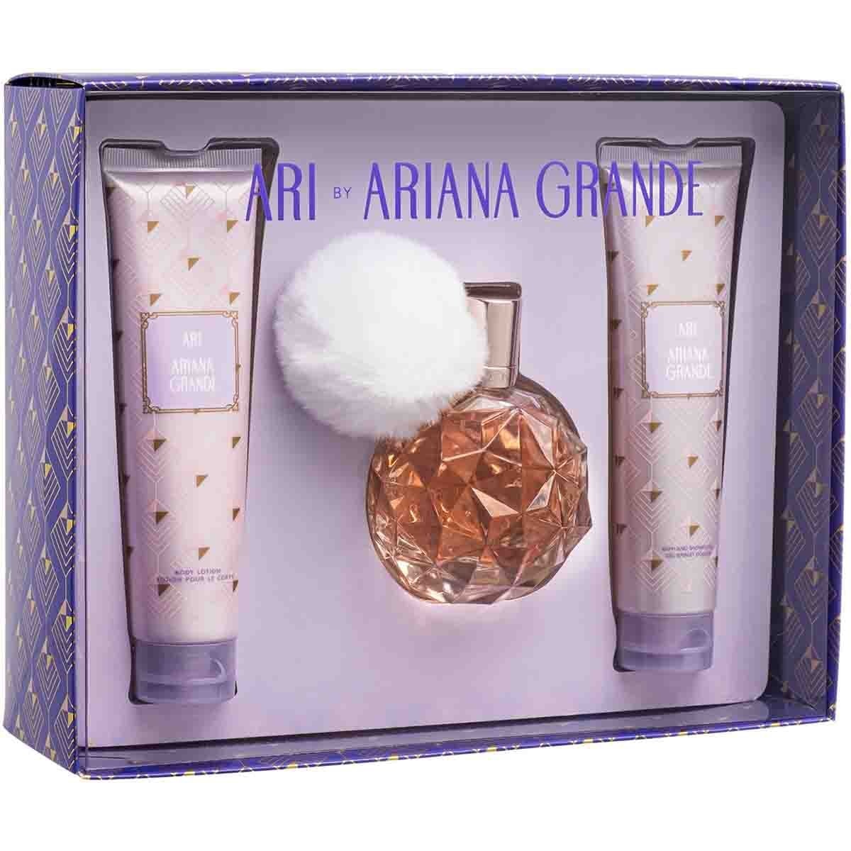 SET ARI BY ARIANA GRANDE 3PZS EDP 100ML/BODY LOTION 100ML/SHOWER GEL 100ML 