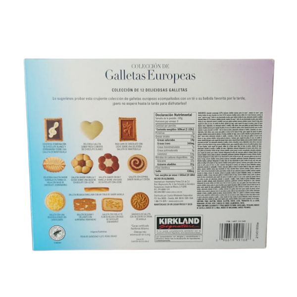 Galletas Europeas Kirkland Signature Caja 900 Grs.
