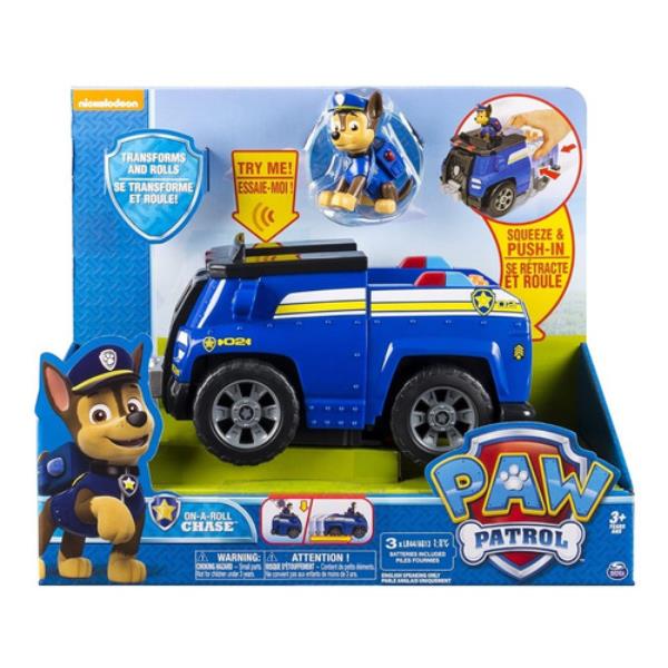 Paw Patrol Chase On A Roll Vehículo Transformable