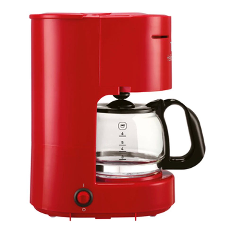 Cafetera T-fal Heliora Petit 6 Tazas Cm3215mx Rojo