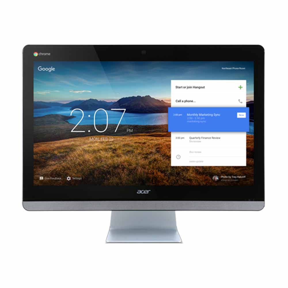 Acer Chromebase 24 CA24I All in One Computer Intel Celeron 3215U 4 GB DDR3L SDRAM 16 GB SSD 23.8 Touchscreen Display Chrome OS Reacondicionado grado A