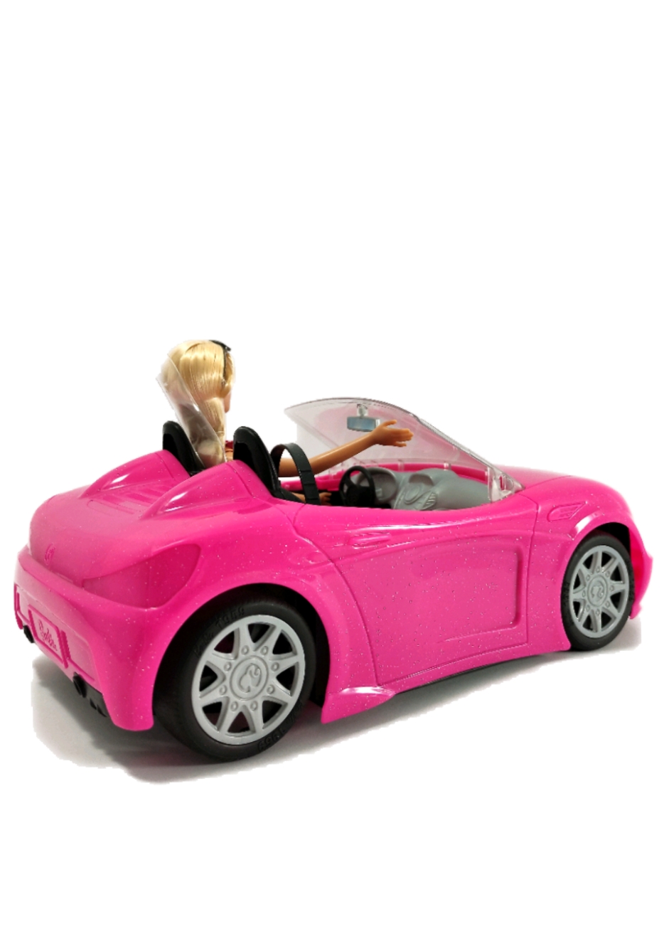 Coche de barbie online rosa