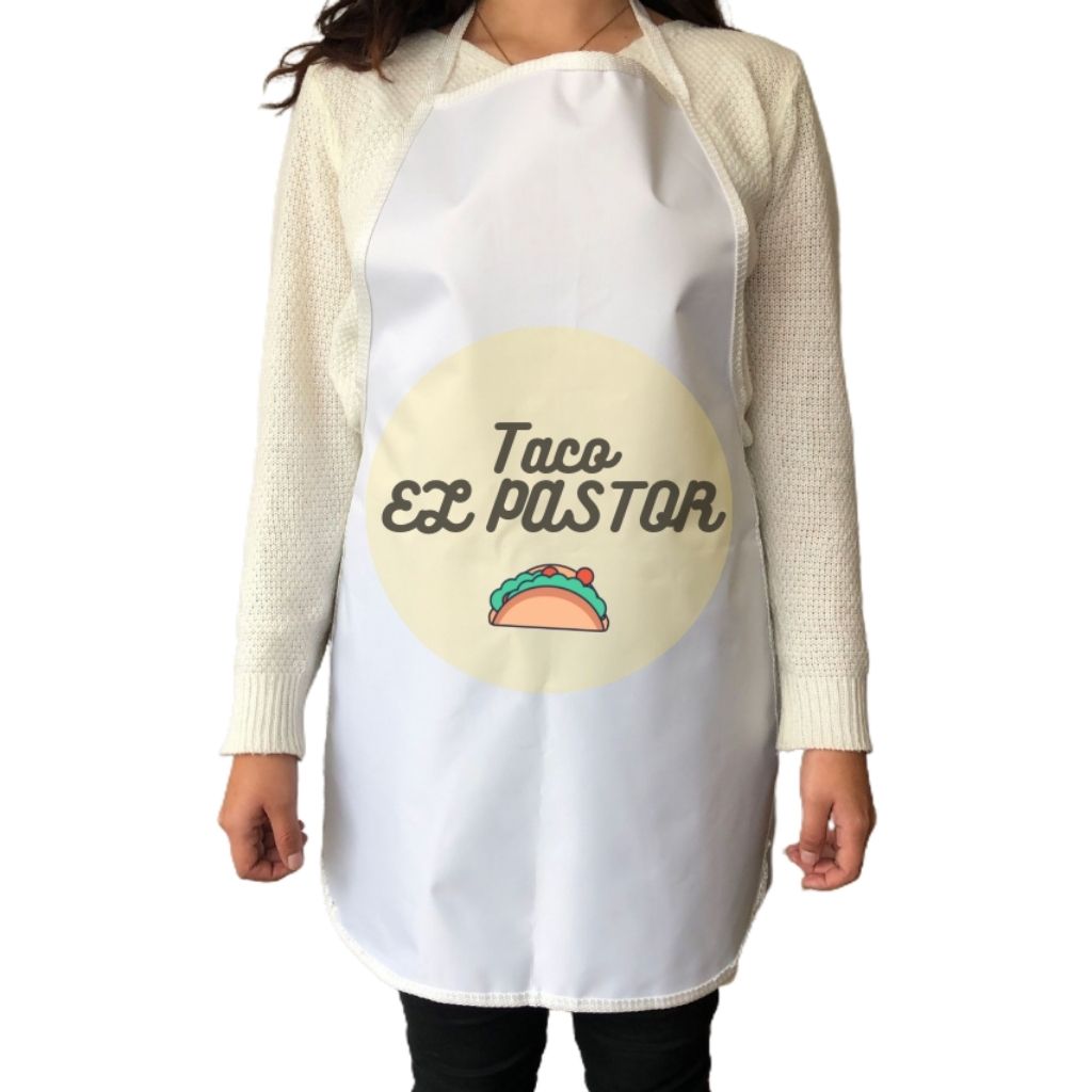 MANDIL PARRILLERO PARA SUBLIMACIÓN (PAQUETE 20 PIEZAS)