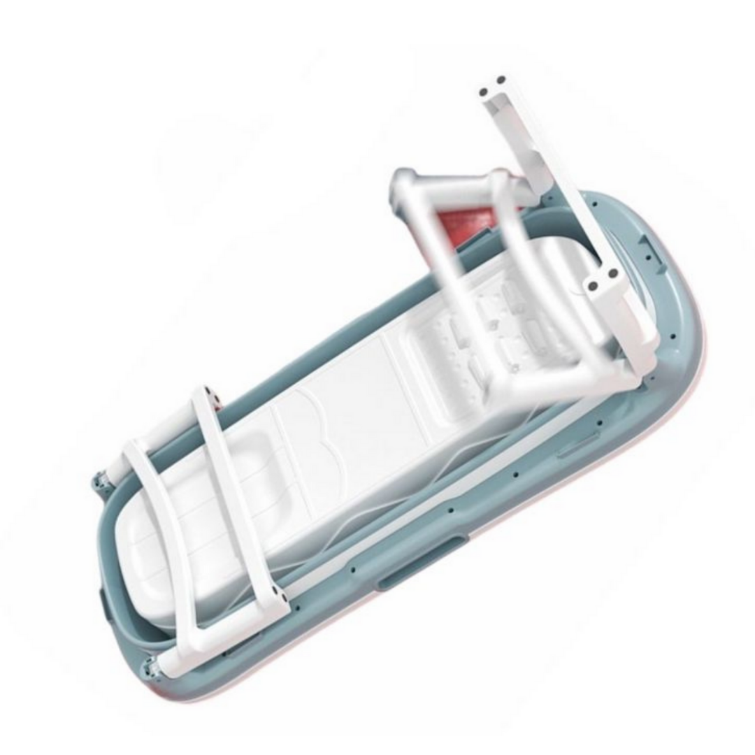 Tina Plegable (bañera) Adulto Spa Agua Baño Azul Sin Termómetro