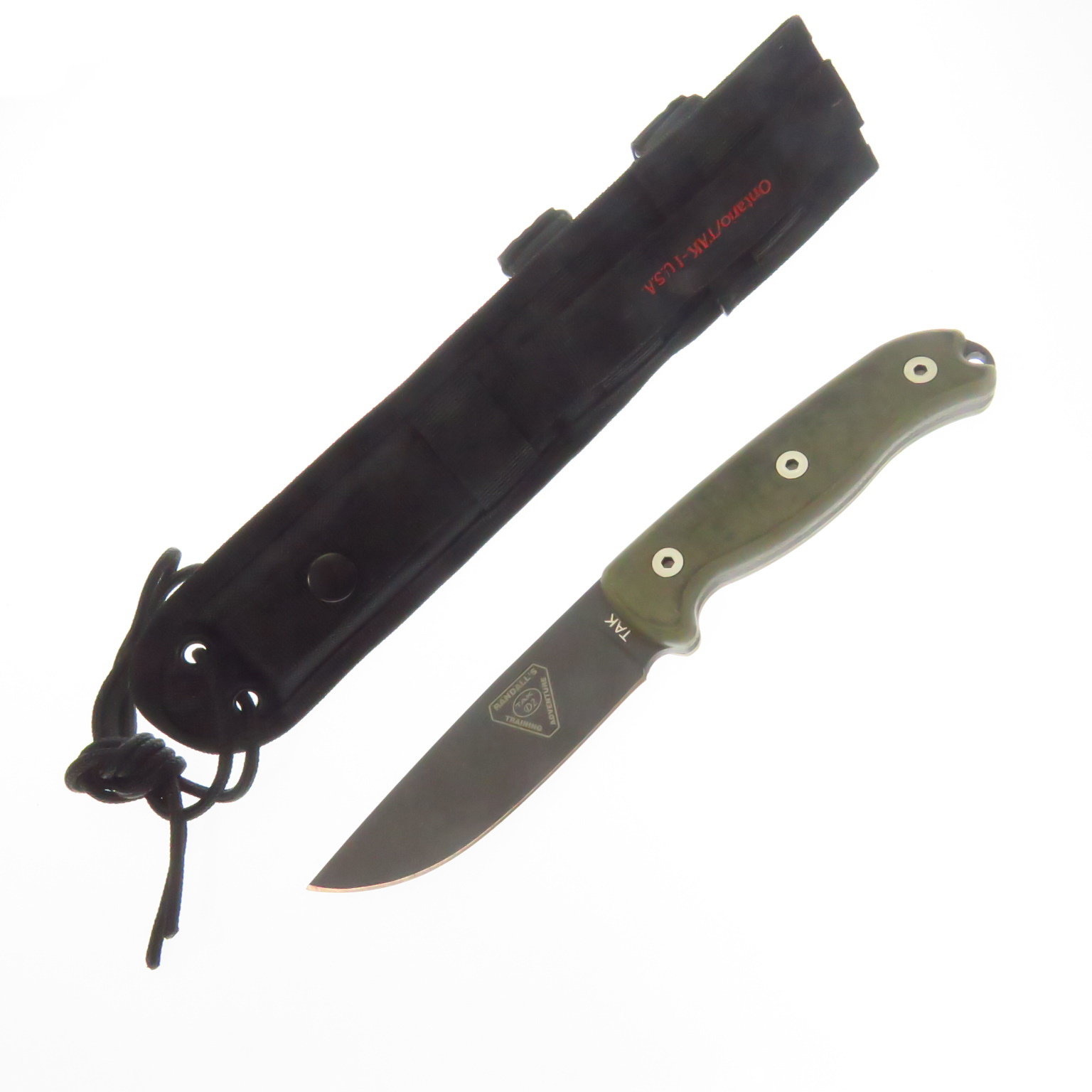 On8608 Ontario Cuchillo Tak-1 Acero D2 Ed Lim Unica Pieza