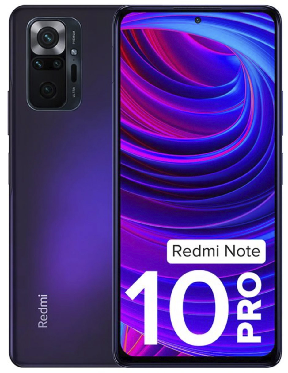 Celular Xiaomi Redmi Note 10 Pro 128GB 6GB Nébula Morado 64MP Dual SIM India Versión