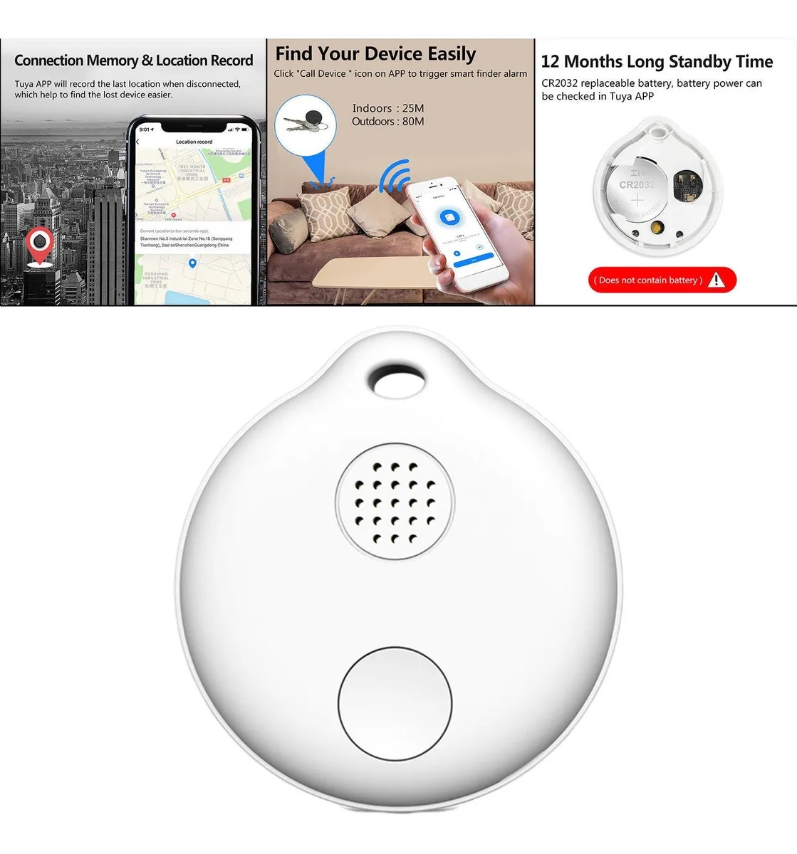 Localizador Rastreador Inteligente Anti-perdida