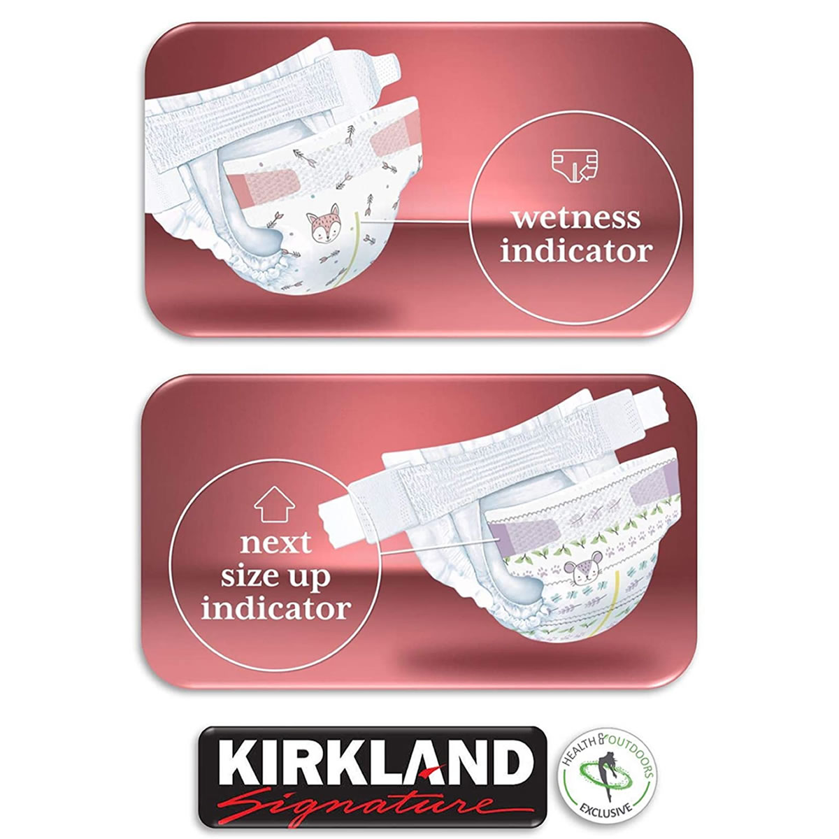 Pañales Etapa 4 Unisex 198 Pz Kirkland Signature 1481673 CST