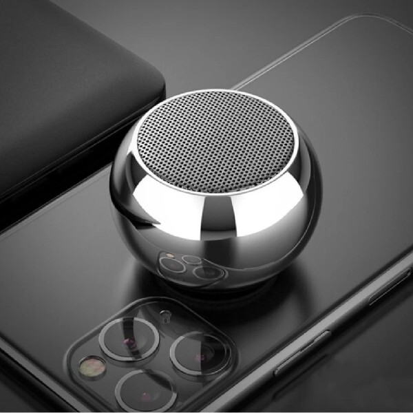 Mini Bocina Altavoz Bluetooth inalámbrico Conexión TWS Caja de sonido portátil de bolsillo Mini